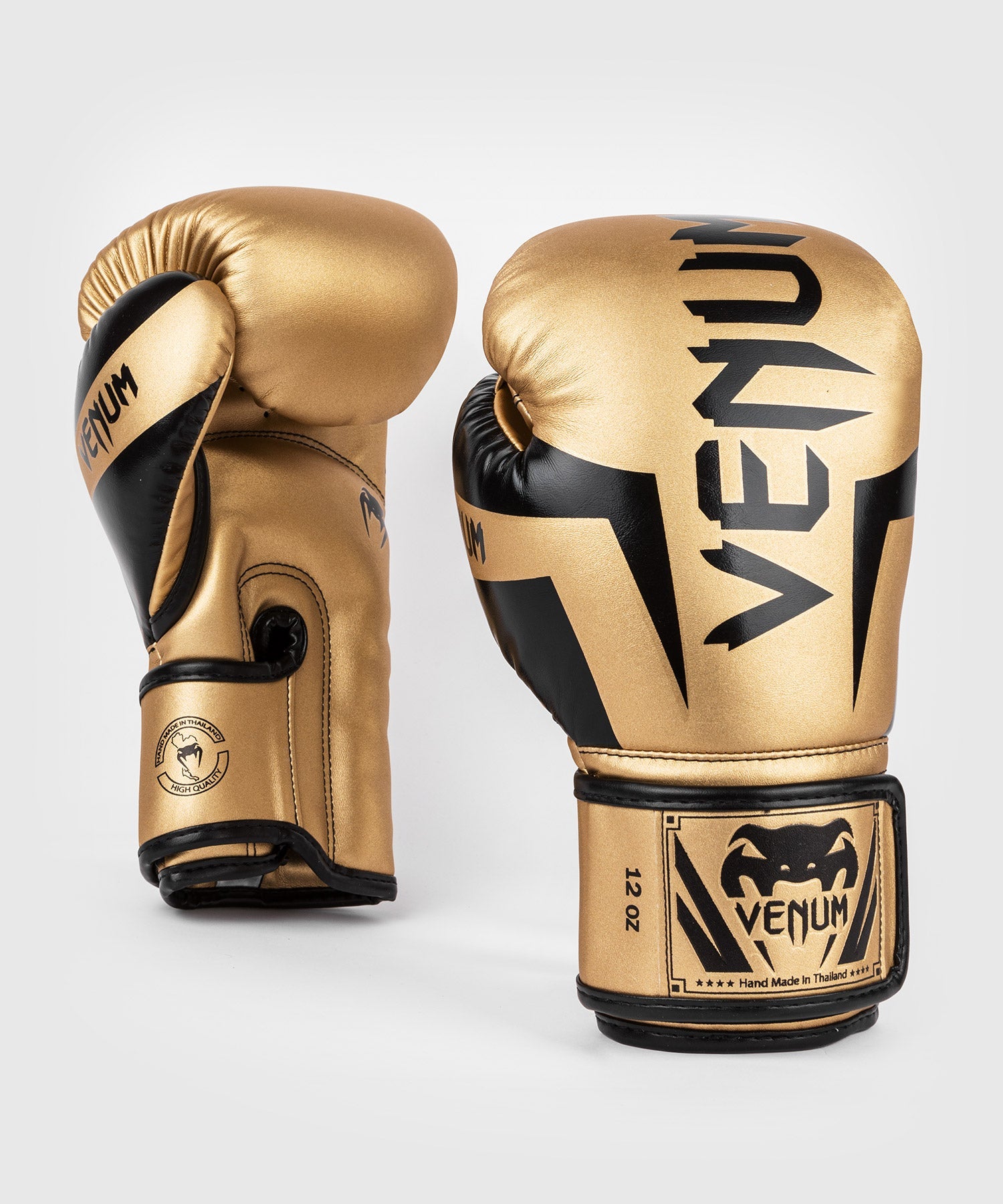 VENUM Elite Gold Boxing Gloves 