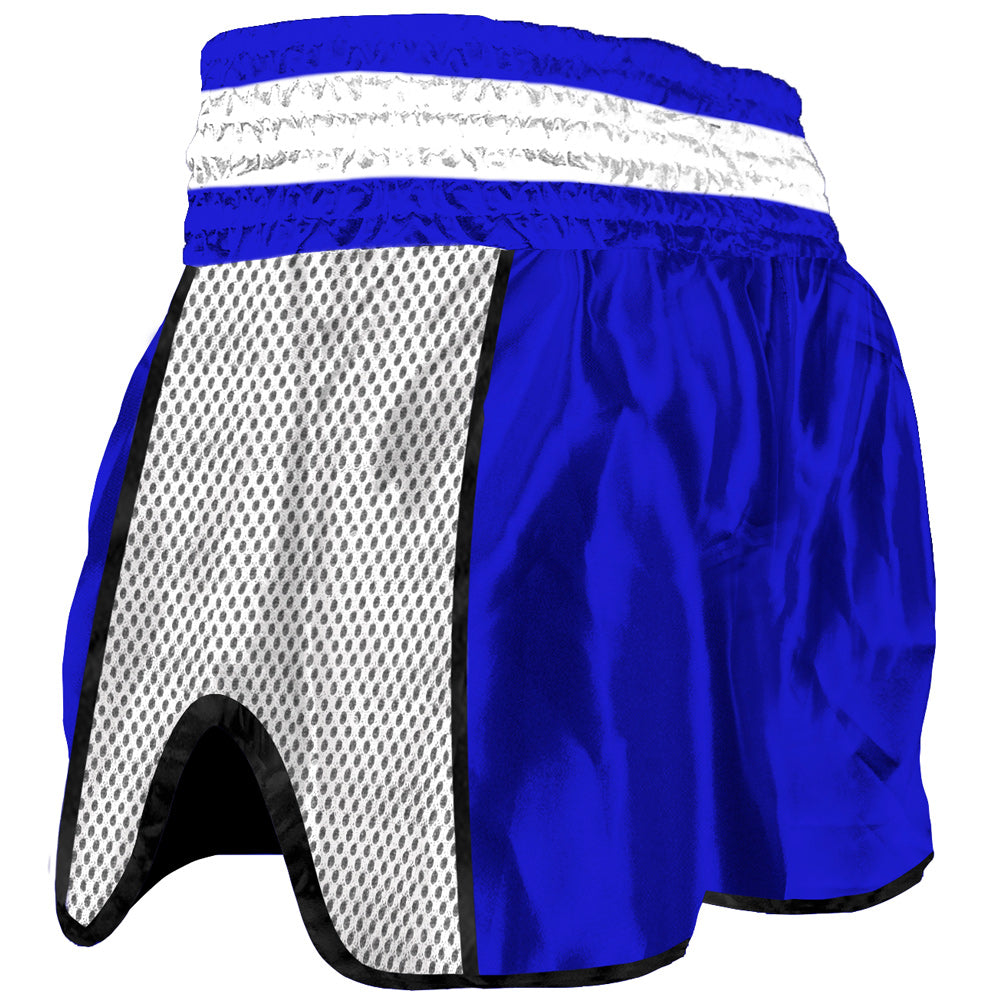 Buddha Premium Blue-White Shorts