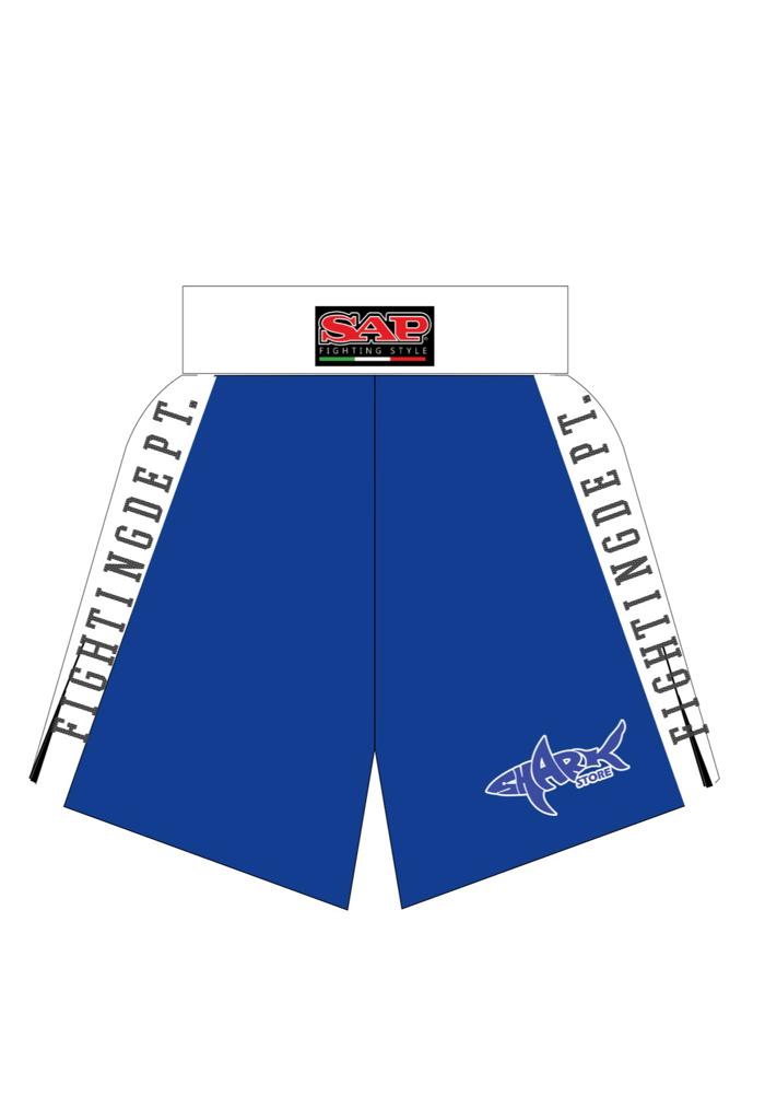 Pantaloncini Collab SAP Shark Competition Blu