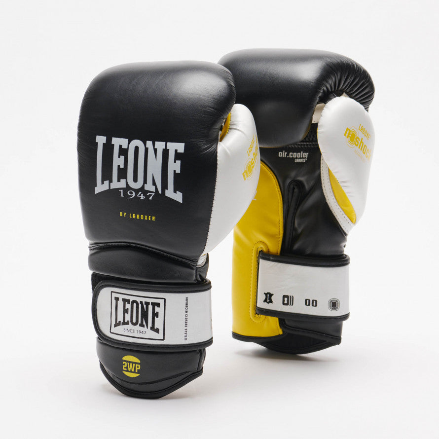Boxing Gloves Leone 1947 Il Tecnico 3 BN113 Black