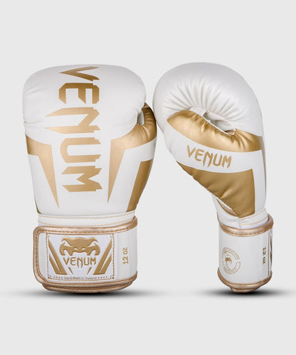 Guantoni da Boxe VENUM Elite Bianco