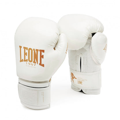 Guantoni da Boxe Leone B&W White Edition GN059 Bianco