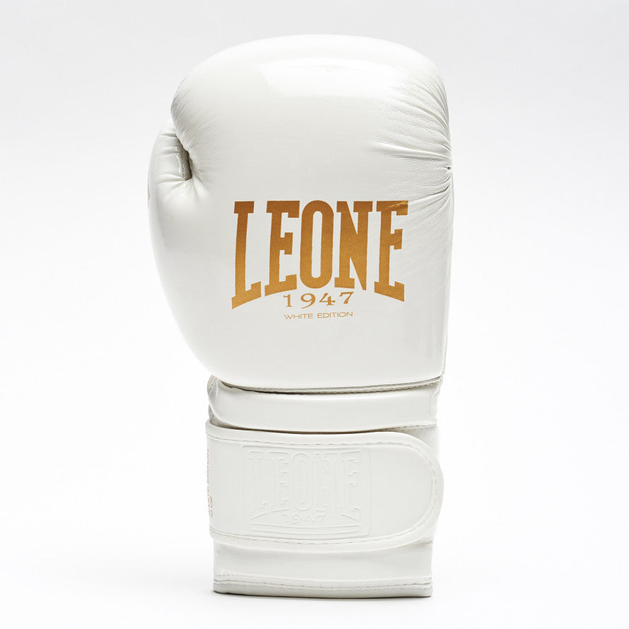 Boxing Gloves Leone B&amp;W White Edition GN059 White