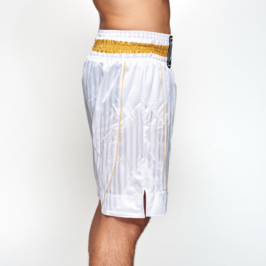 Pantaloncino Boxe Leone 1947 Premium AB240 Bianco