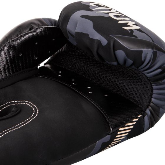 VENUM Impact Boxing Gloves Black Camo 