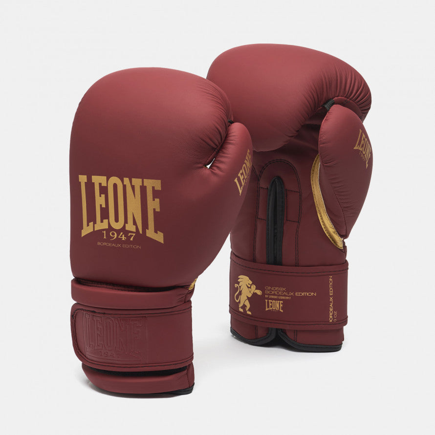 Boxing Gloves Leone 1947 Bordeaux Edition GN059X